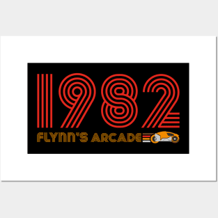 Flynn´s Arcade 1982 Posters and Art